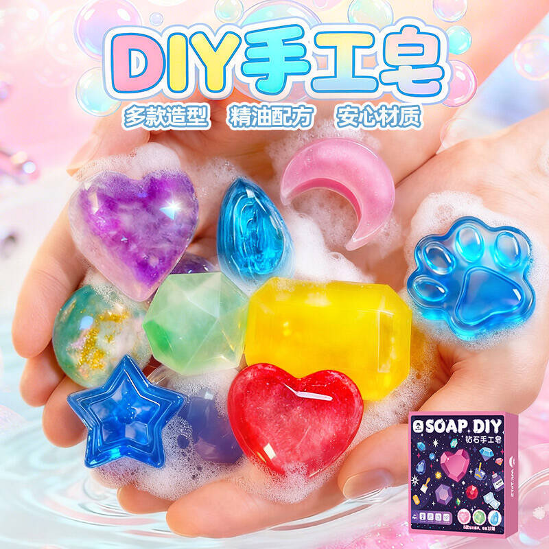 어린이용 DIY 보석 모양 비누 제작 키트, 수공예 몰 - Soap Making Activity For Kids 리뷰 및 가격