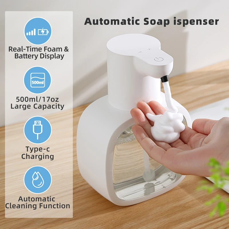 새로운 벽걸이형 자동 비누 디스펜서 폼 스마트 손세척기 - Soap Making Unit 리뷰 및 가격