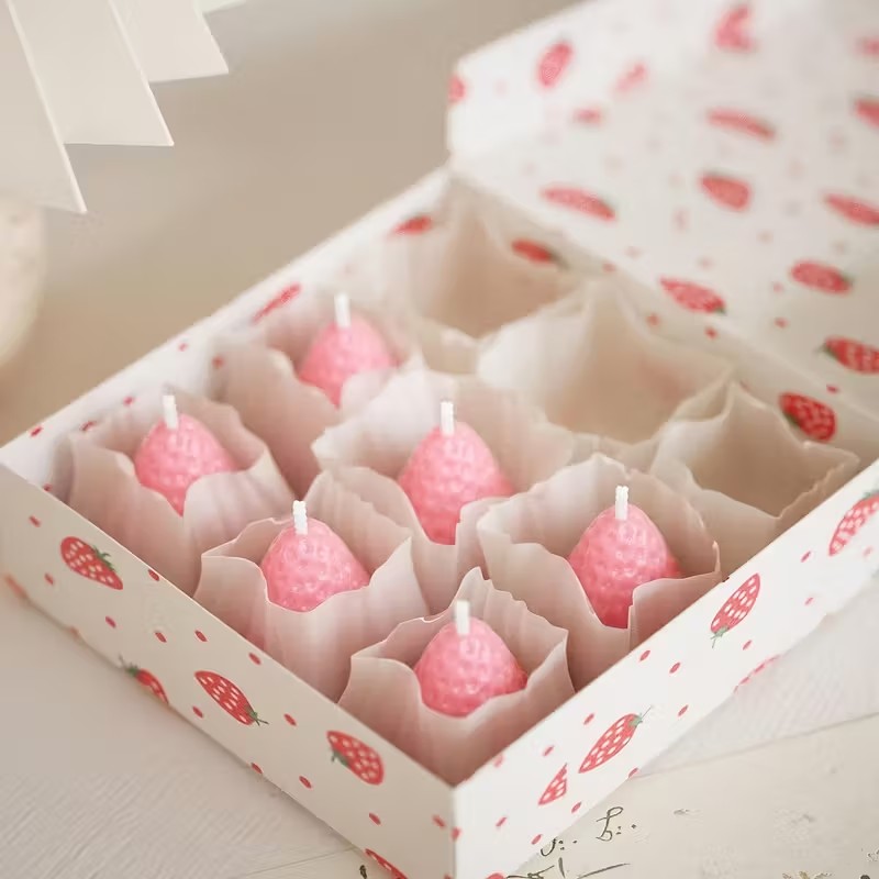 DIY 아로마테라피 비누 레진 공예용 딸기 실리콘 캔들 - Soap Making Vendors 리뷰 및 가격