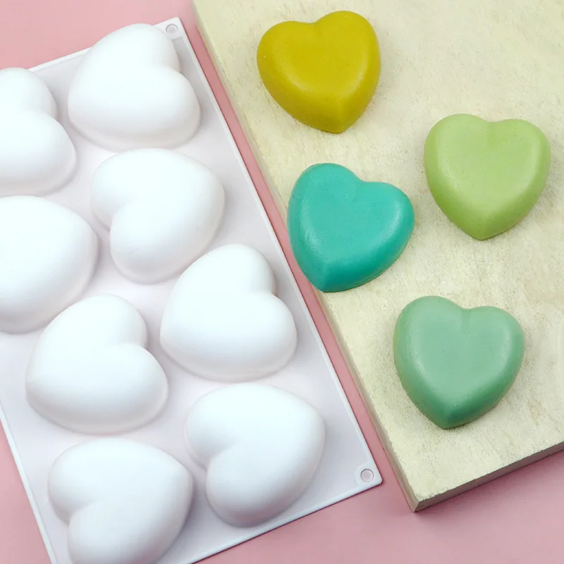사랑 심장 실리콘 비누 금형 수제 양초 만들기 키트 D - Soap Making Unit 리뷰 및 가격