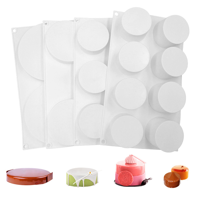 원통형 프랑스 무스 케이크 금형 실리콘 초콜릿 금형 식 - Soap Making Vendors 리뷰 및 가격