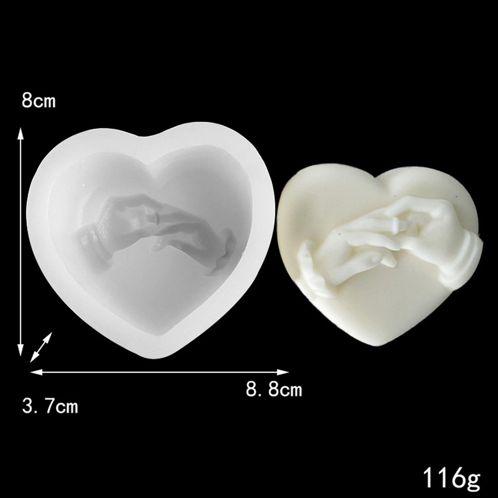 작은 하트 모양의 비누 몰드, 실리콘 몰드, 비누 제작 - Soap Making Die 리뷰 및 가격